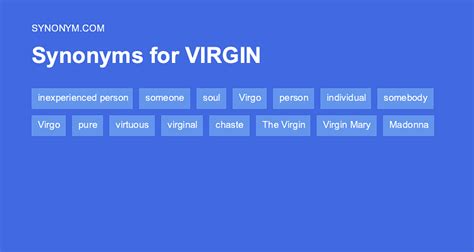 virginity synonym